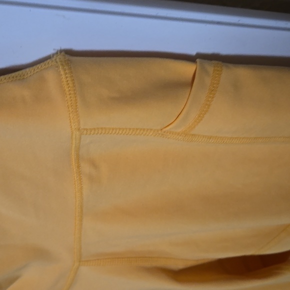 NWOT Colorfulkuala S M Buttery Yellow/Gold Leggings w pockets - Picture 3 of 8